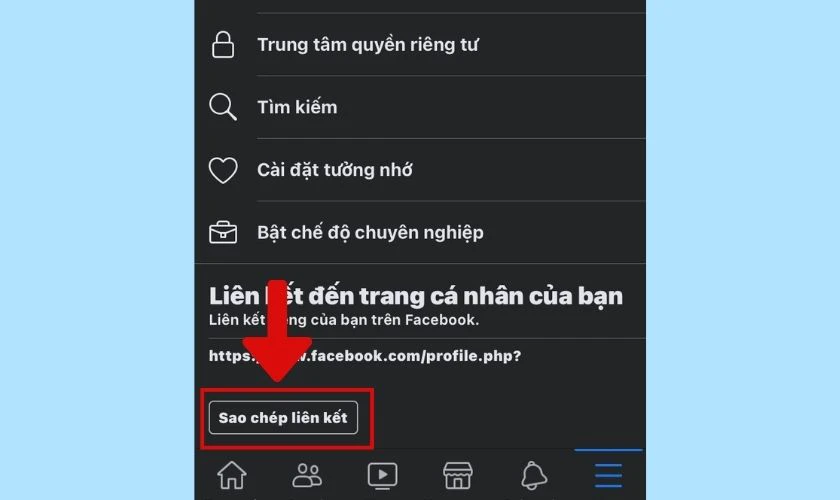 c&aacute;ch gửi đường link facebook cho bạn b&egrave; 