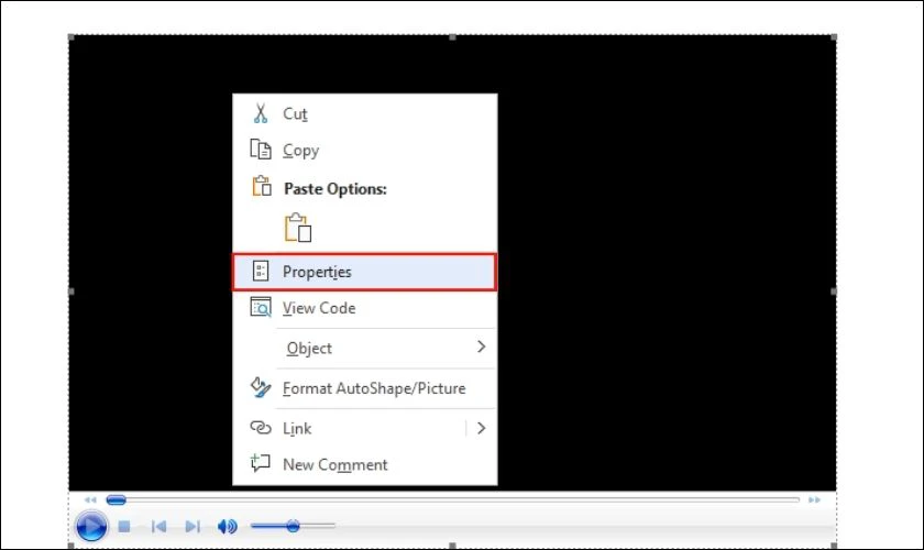 c&aacute;ch bước insert video v&agrave;o word 