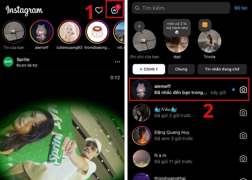 c&aacute;ch tạo reup story tr&ecirc;n instagram