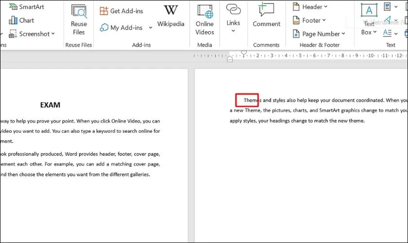 nhấn tổ hợp phím ctrl + enter