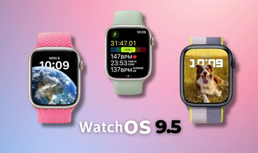 cập nhật l&ecirc;n watchos 9.5 g&acirc;y lỗi m&agrave;n h&igrave;nh xanh apple watch