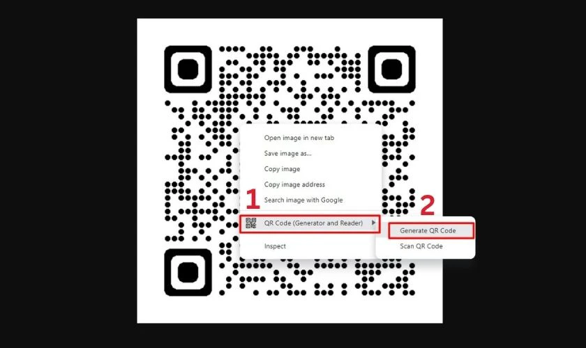 l&agrave;m sao để scan qr code tr&ecirc;n m&aacute;y t&iacute;nh bằng chrome