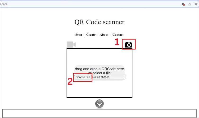 hướng dẫn qu&eacute;t m&atilde; qr tr&ecirc;n m&aacute;y t&iacute;nh online đơn giản