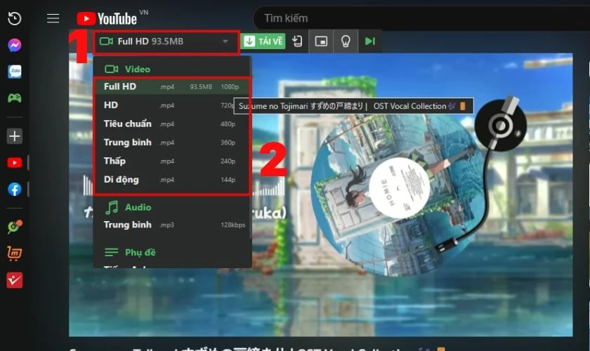 C&aacute;ch tải video tr&ecirc;n Youtube về laptop bằng Cốc Cốc 