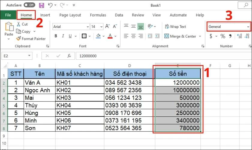 thiết lập định dạng số trong excel đơn giản trong v&agrave;i bước 