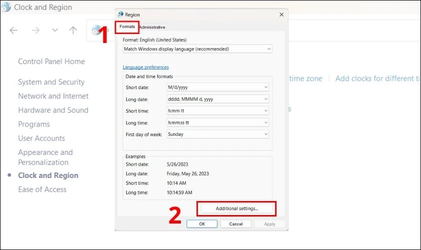 Khắc phục lỗi gõ số thập phân trong Excel trên Windows nhanh chóng