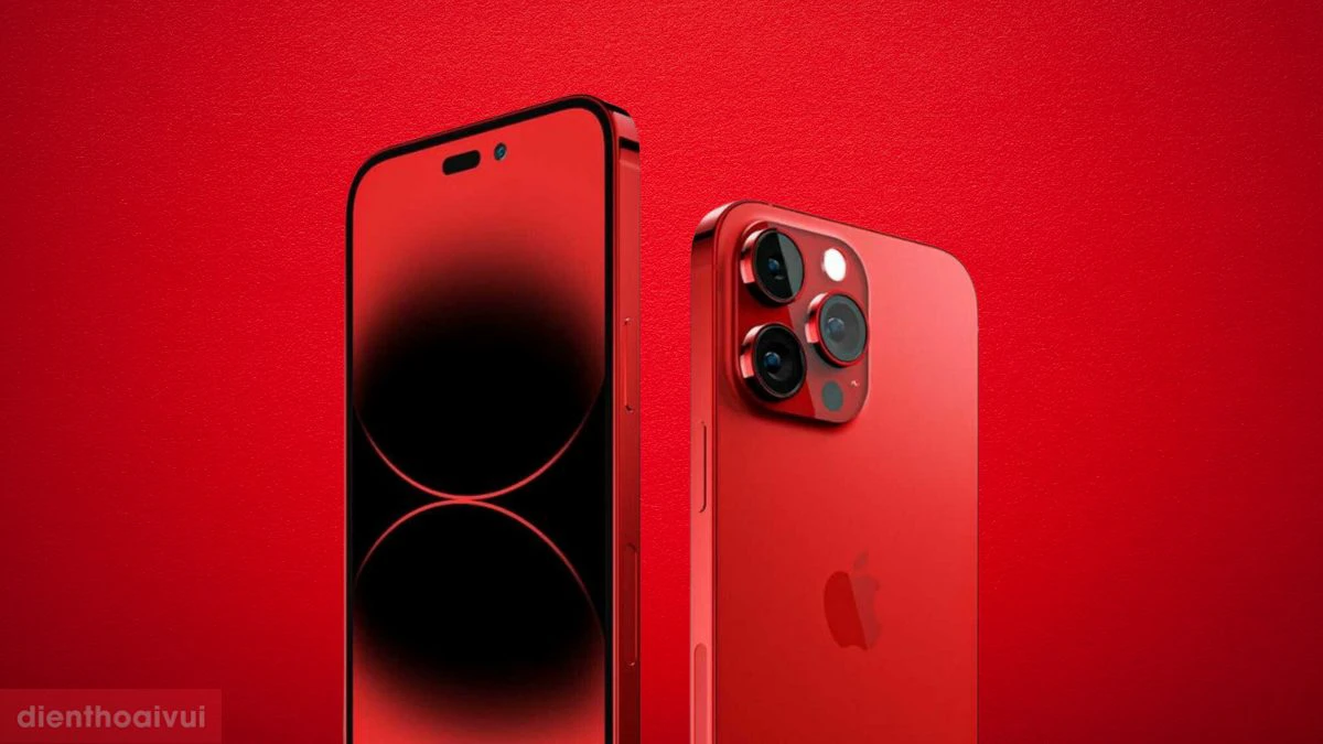 iPhone 15 Ultra mang thiết kế mới m&agrave;u đỏ rượu độc đ&aacute;o được tiết lộ bởi ALIARTIST3D