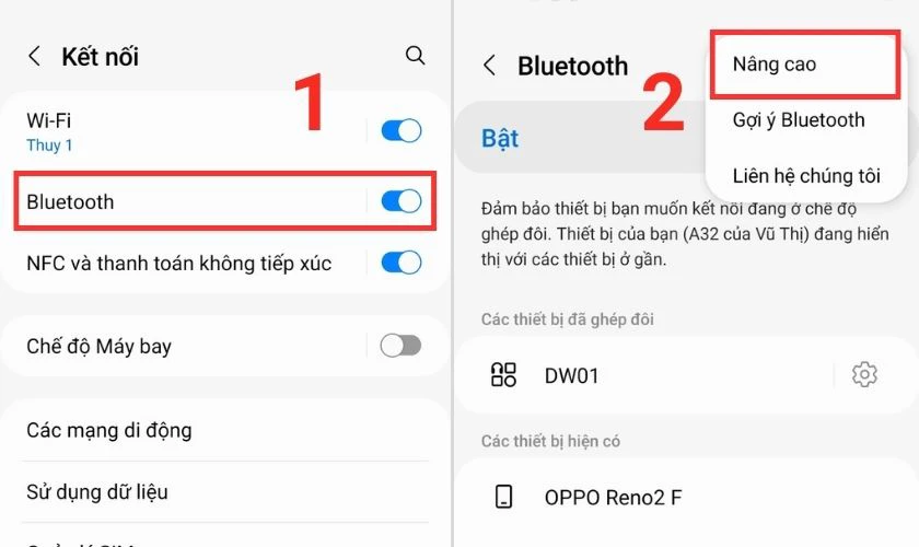 Bật t&iacute;nh năng Đồng bộ nhạc chu&ocirc;ng để sửa lỗi AirPods bị r&egrave;, nhỏ khi kết nối Android