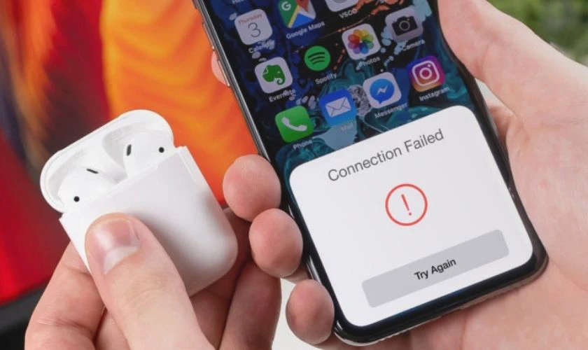 AirPods gặp lỗi kh&ocirc;ng nghe được cuộc gọi