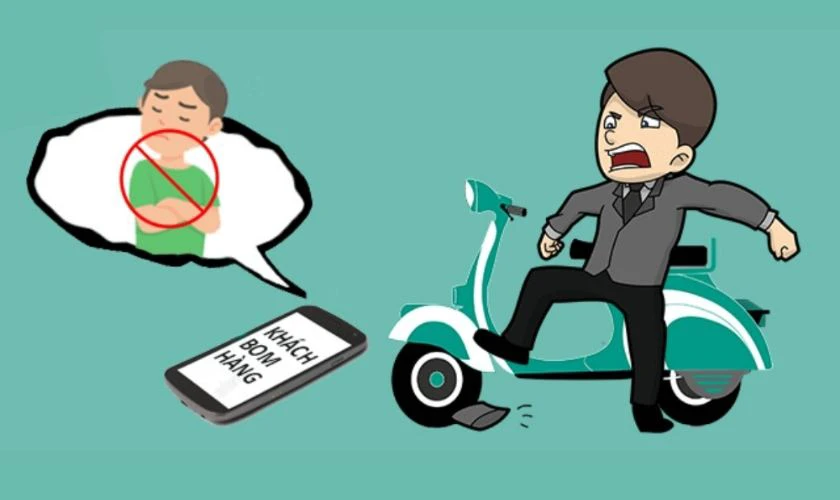 Hủy đơn đ&atilde; đặt đang vận chuyển 