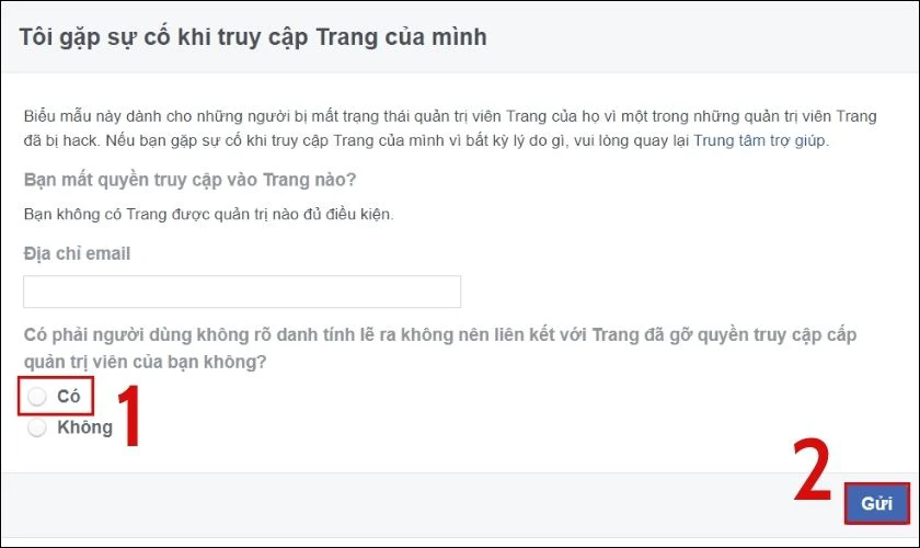 C&aacute;ch lấy lại Fanpage bị v&ocirc; hiệu h&oacute;a đơn giản