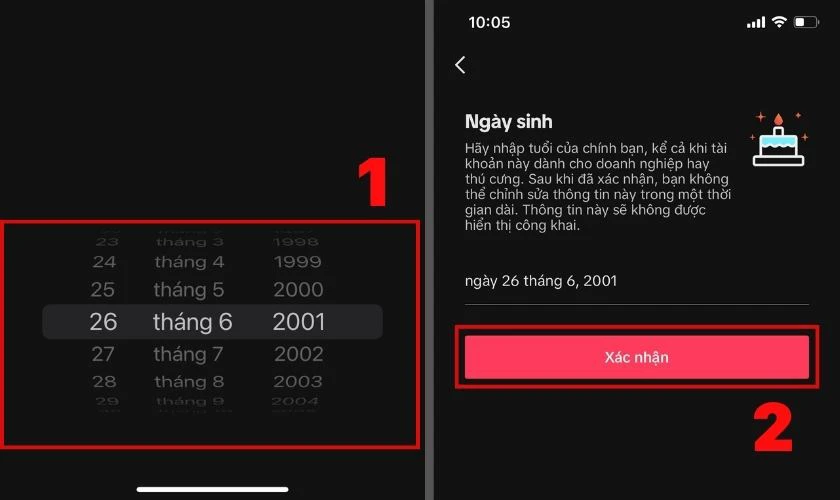 Hướng dẫn cách sửa ngày sinh trên ứng dụng TikTok