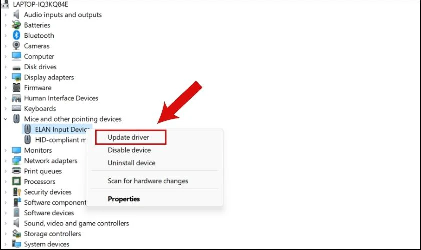 Update Driver phiên bản mới