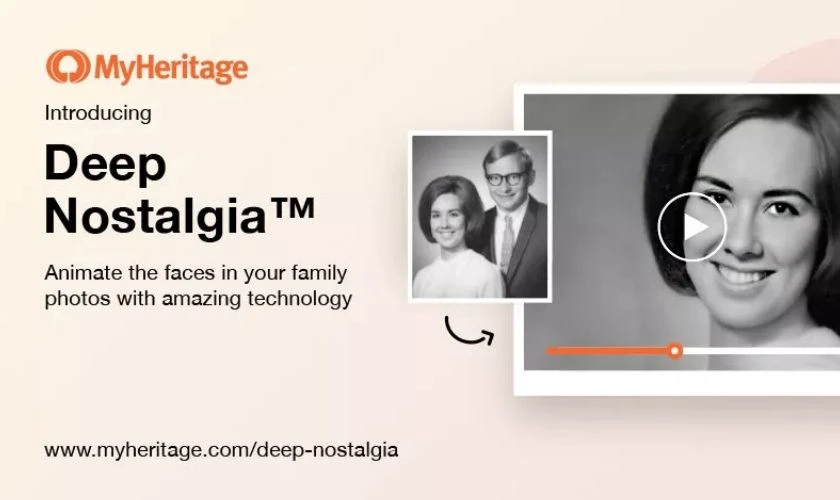 T&igrave;m hiểu phần mềm Deepfake MyHeritage l&agrave; g&igrave;