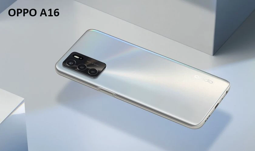 Điện thoại OPPO A16 cấu hình ổn cho học sinh