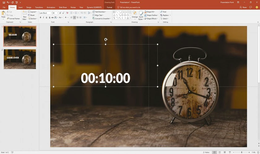 Tạo đồng hồ đếm ngược trong Powerpoint để làm gì