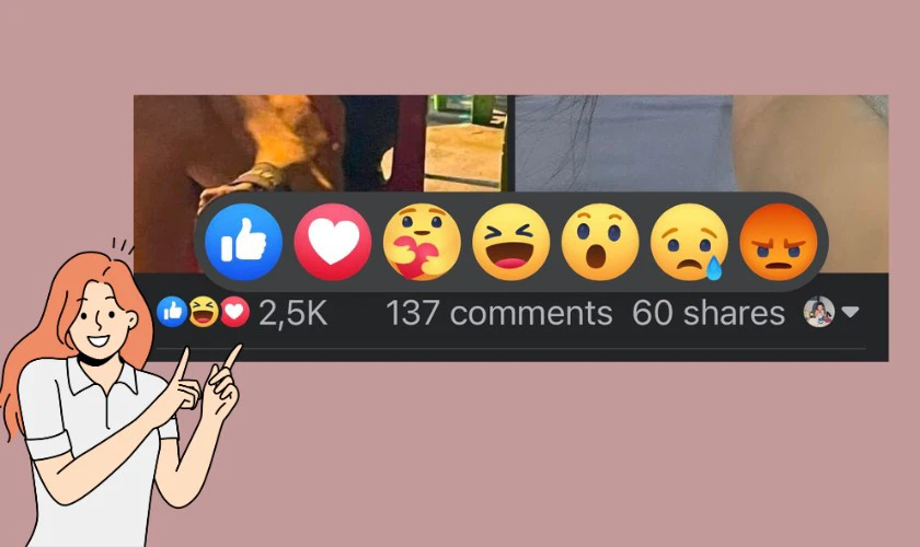 Hướng dẫn cách React trên Facebook siêu dễ và thú vị