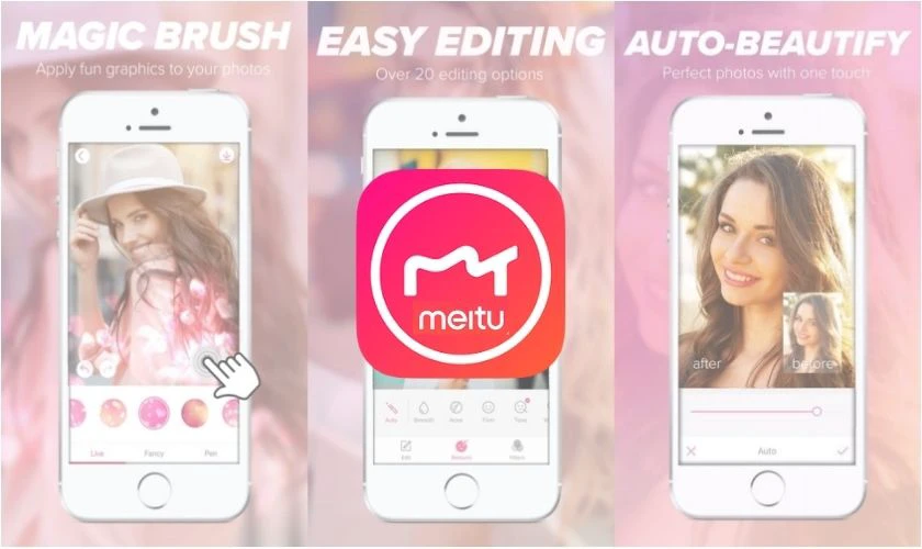 Meitu - Phần mềm chỉnh sửa, gh&eacute;p ảnh r&otilde; n&eacute;t tr&ecirc;n iPhone miễn ph&iacute;