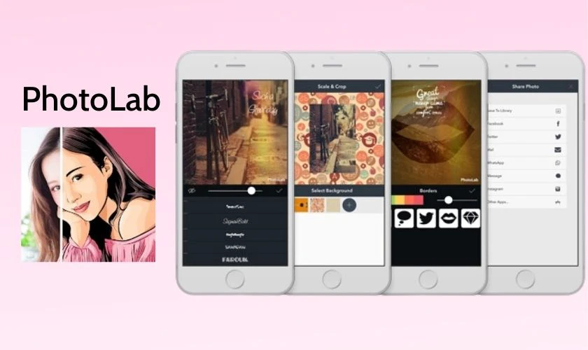PhotoLab - App chỉnh ảnh tr&ecirc;n iOS