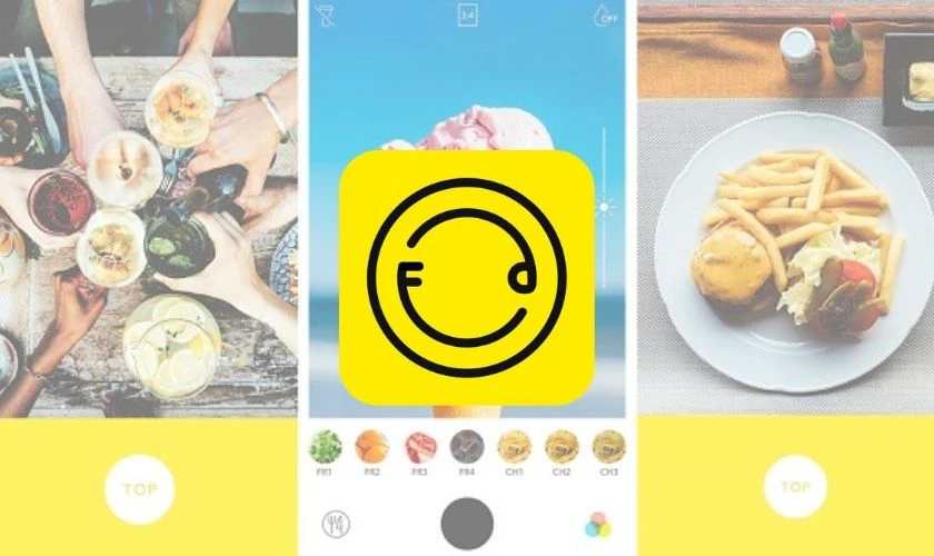 Foodie - Phần mềm chụp ảnh m&oacute;n ăn độc đ&aacute;o