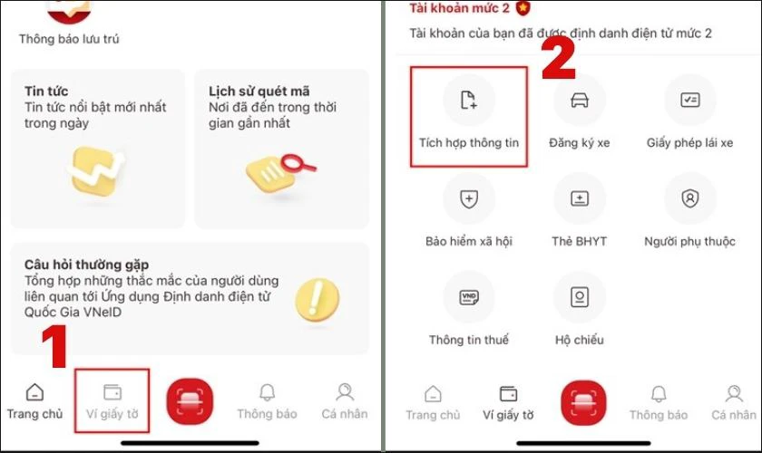 C&aacute;ch t&iacute;ch hợp giấy tờ l&aacute;i xe, bằng l&aacute;i xe chuẩn x&aacute;c v&agrave;o VNeID
