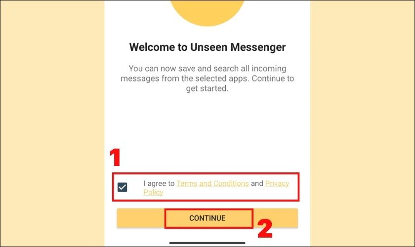 Xem tin nhắn bị thu hồi bằng Unseen Messenger tr&ecirc;n Android