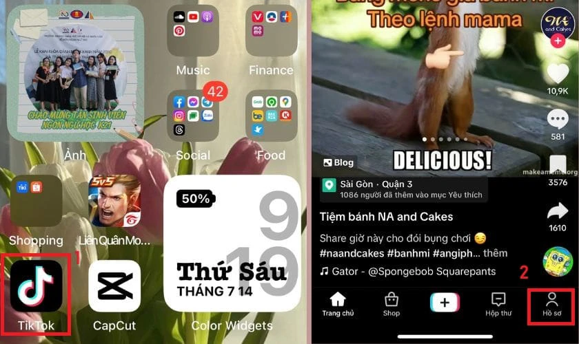 C&aacute;ch xem lại live tr&ecirc;n TikTok