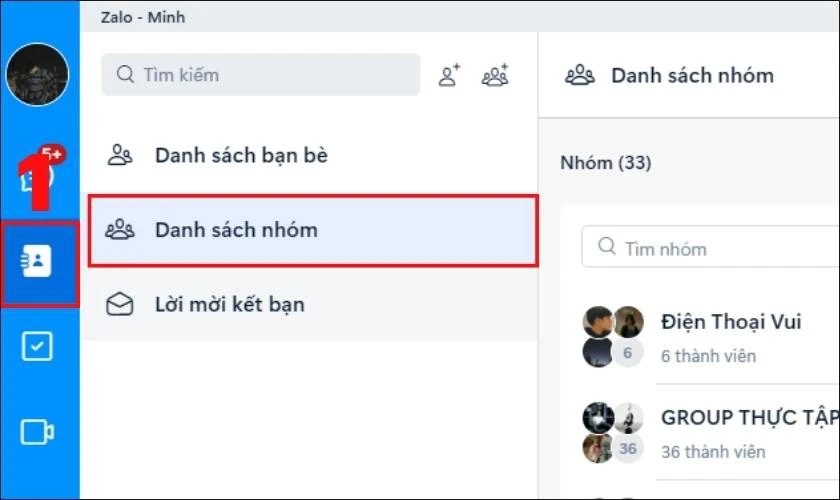 Hướng dẫn x&oacute;a th&agrave;nh vi&ecirc;n trong nh&oacute;m Zalo tr&ecirc;n m&aacute;y t&iacute;nh