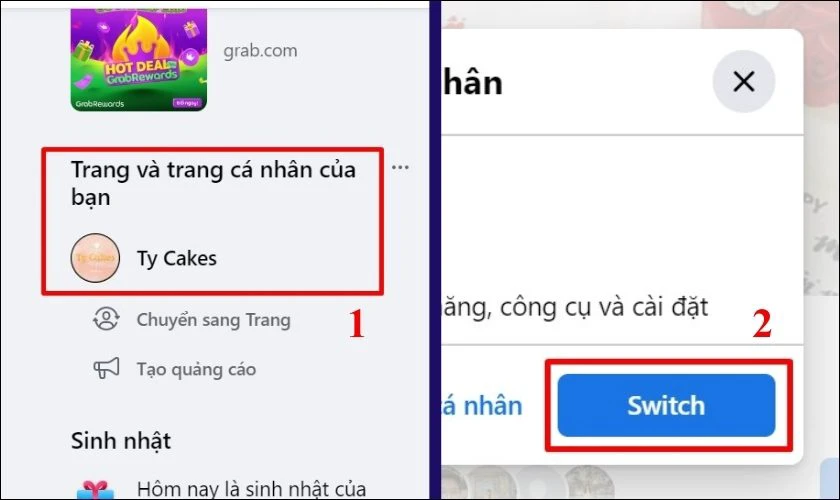 C&aacute;ch đổi t&ecirc;n Fanpage tr&ecirc;n giao diện Facebook m&aacute;y t&iacute;nh