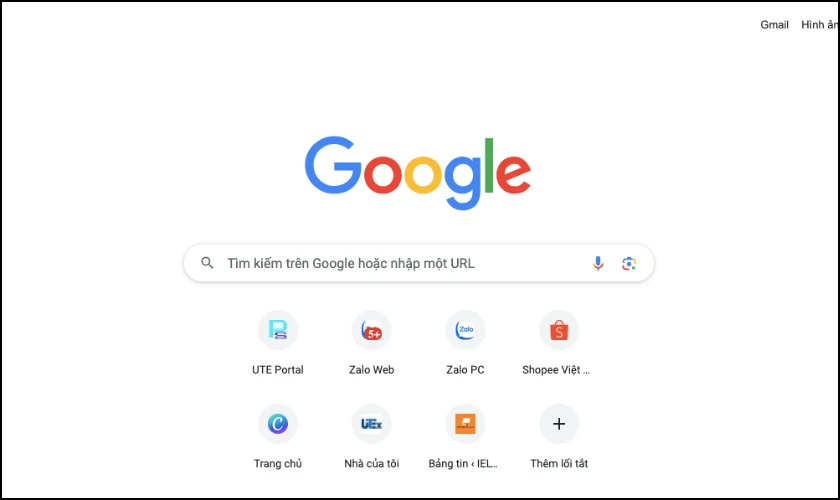 Cách mở tab ẩn danh trên máy tính Windows